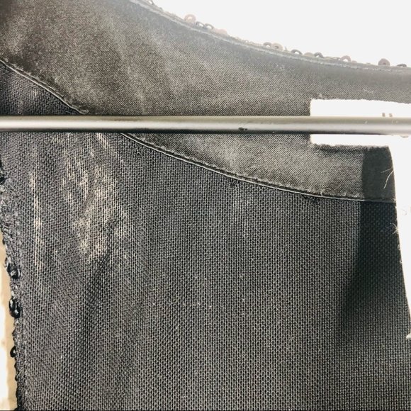 Alice + Olivia Fully Sequined Little Black Dress XS EUC - Picture 3 of 5